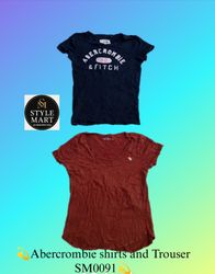 💫Abercrombie シャツとズボン SM0091💫