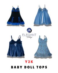 Y2K Baby Doll Tops - EV1641