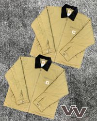 Veste Detroit couleur crème à boutons retravaillée..