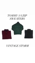 Tommy Hilfiger 1/4 Zip Sweaters