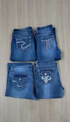 JEAN Évasé Vintage Embelli JA 0522