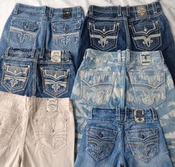 CR5751 Vintage Rock Revival Herrenjeans