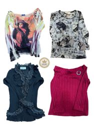 Y2K 2000s hot selling  long slvess Tops 10 pcs At ..