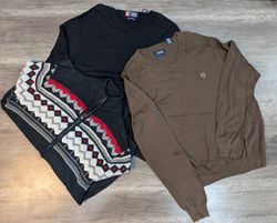 1762 - Maglioni Casual e con Zip Completa Chaps