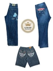 Y2K hip hop jeans & short  10 pcs At 234