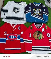 NFL, NHL, NBA, MLB, Jersey (66) pcs