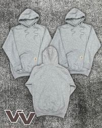 Carhartt reworked style grey pullover hoodies #301..