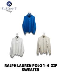 Ralph Lauren Polo Maglione 1-4 Zip - EVM0650