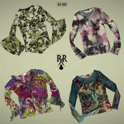 Y2K Pretty Grunge Mix Full Sleeve Tops (AA-583)