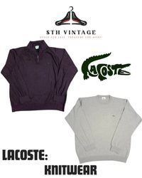 「ラコステ ニットウェア セーター」
