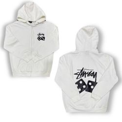 Stussy Rework Style Dice Zip Hoodies