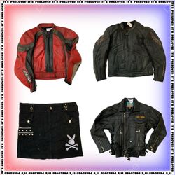 Rockstar GF-Halter & Mesh Tops, Miniskirt, Leather..