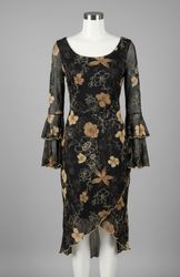 1774 - Y2K Style Printed Dress