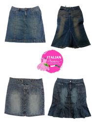 Y2k unique Denium mini skirt