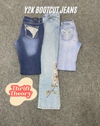 Y2K Bootcut Jeans - (31/12)