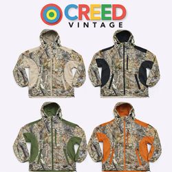 Veste à capuche CR1094 en camo/RealTree recyclé