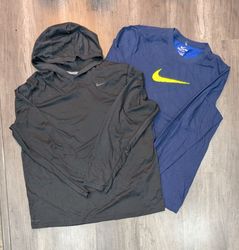 1821 - Nike Hoodie, Langarm-T-Shirts & 1/4 Zip (Mi..