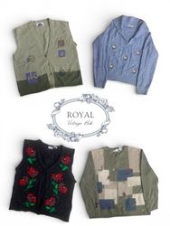 Tricot bordado vintage / Y2k 3