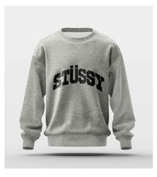 Felpa Stussy in stile rework