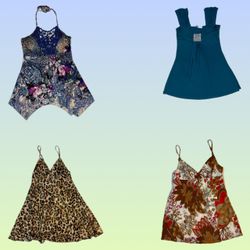 Y2k mesh tops & babydoll