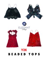 Y2K Beaded Tops - EV1680