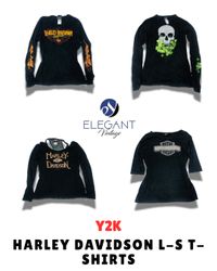 Harley Davidson L-S T-Shirts - EV1685