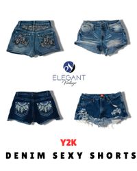 Shorts en denim sexy Y2K - EV1693