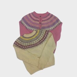 Y2K Fair Isle knitwear
