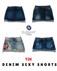 Y2K Denim Sexy Shorts - EV1703