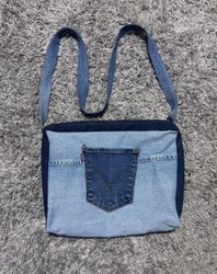 Upcycled Levi’s Denim Pocket Bags