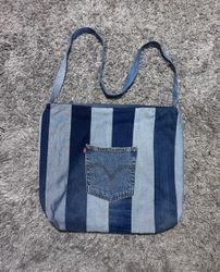 Upcycled Levi’s Multipatch Denim Taschen