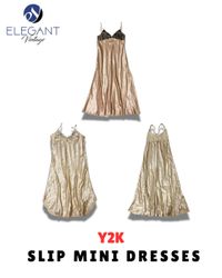 Y2K Slip Mini Dresses - EV1733