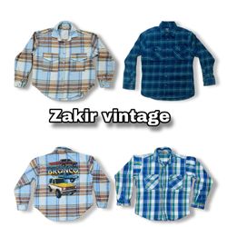 Vintage Wool flannel Shirts