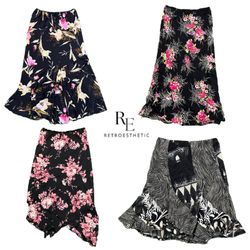 Y2K London Girl Romatic Maxi Skirts RE-2692
