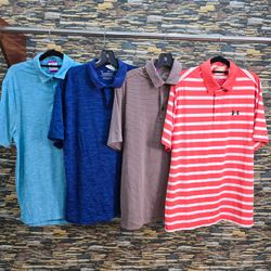 AV-0687 Under Armour Polo T-Shirts