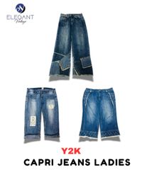 Y2K Capri Jeans Damen - EV1769