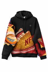 Upcycle Mix Branded Hoodies With Tapestry