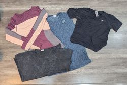 1872 - GymShark Tank Top & Short & Full Sleeve T-S..