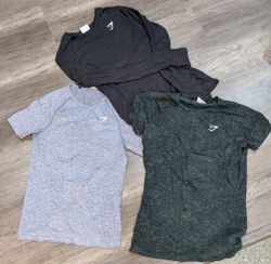 1874 - Gymshark T-shirt a maniche lunghe e corte