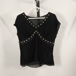 Y2K BLOUSES (BLACKISH) - BUNDLE 12