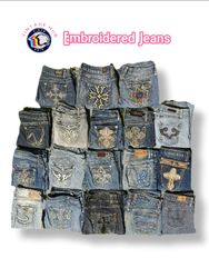 Y2K Embalished Jeans