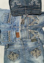 エンバリッシュメントジーンズ -ブランド名含む _ vigoss, BKE など