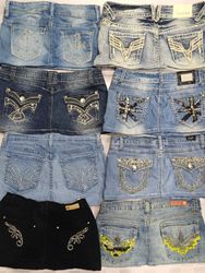 Saias Mini Decoradas para Senhoras R333 Recicladas