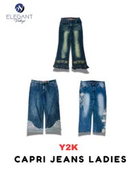 Y2K Capri Jeans Damen - EV1773