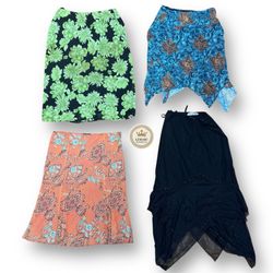 Y2K fairy core poly mesh skirts 10 pcs AT 272