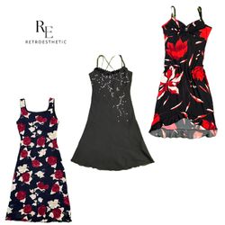 Y2K London Girl ロマンチックな雰囲気のロングドレス RE-2709