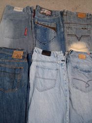 HD1281 Men Baggy Hiphop Jeans