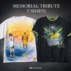 T-shirts en hommage commémoratif