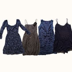 Midnight Blues Y2K Dresses(DR-014)