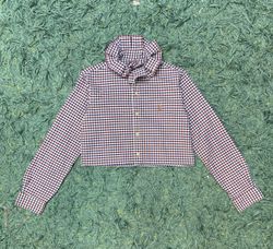 「アップサイクル ラルフ・ローレン ユニーク クロップトップ」